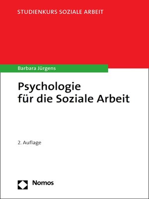cover image of Psychologie für die Soziale Arbeit